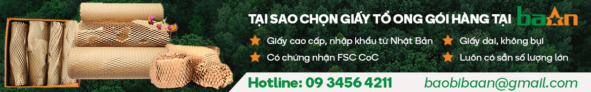 tại sao chọn giấy tổ ong gói hàng tại bao bì baan