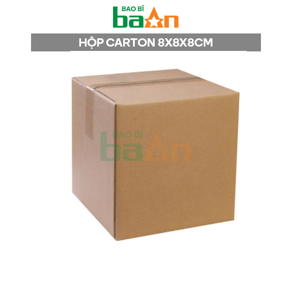 Hộp carton 8x8x8