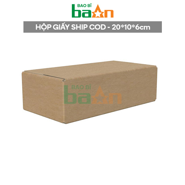 Hộp carton 20x10x6