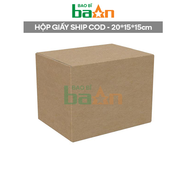 Hộp carton 20x15x15cm