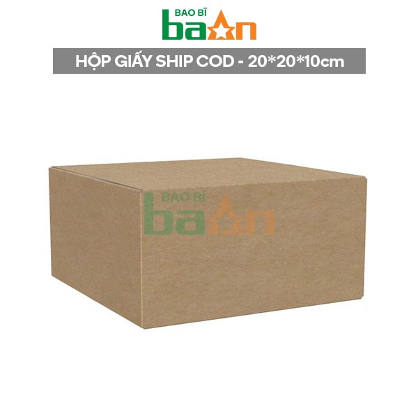 Hộp carton 20x20x10