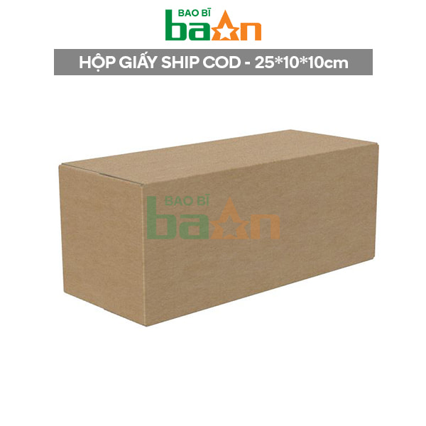 Hộp carton 25x10x10cm