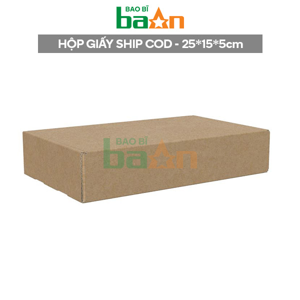 Hộp carton 25x15x5