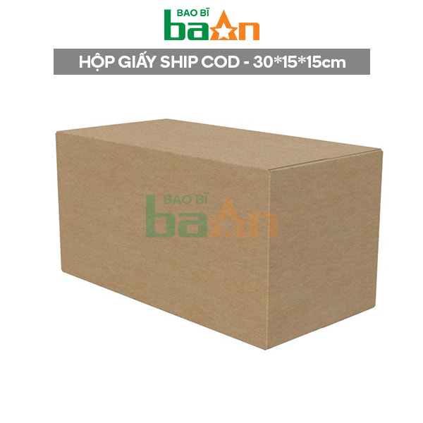 Hộp carton 30x15x15cm