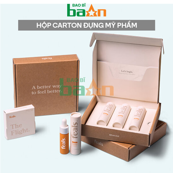 Thùng carton đựng mỹ phẩm