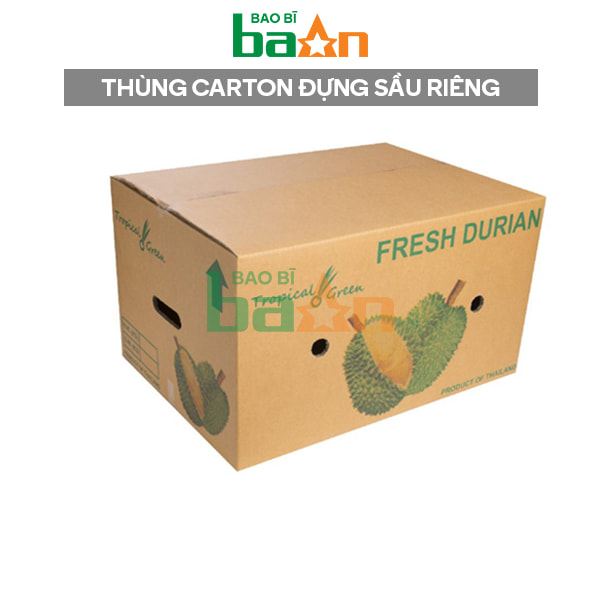 Thùng carton đựng sầu riêng