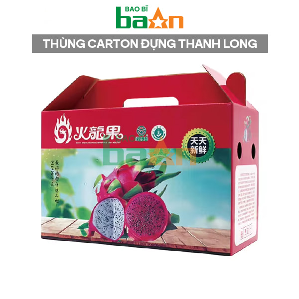 Thùng carton đựng thanh long