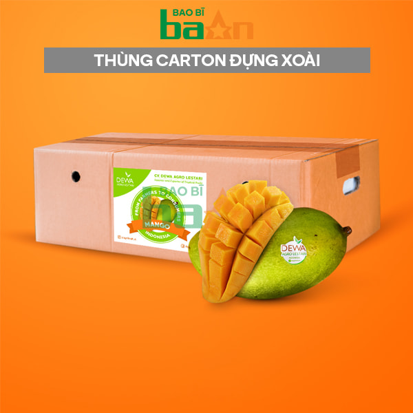 Thùng carton đựng xoài